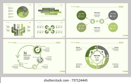 Seven Statistic Slide Templates Set