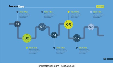 Similar Images, Stock Photos & Vectors of Seven Steps Diagram Slide ...