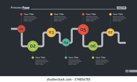 Seven Steps Diagram Slide Template