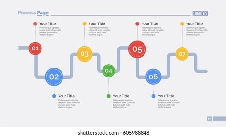 Seven Steps Diagram Slide Template