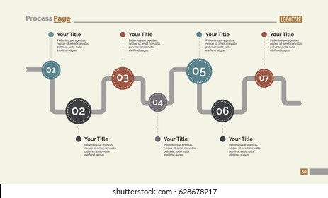 Seven Steps Diagram Slide Template