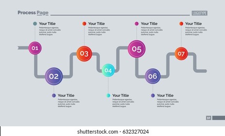 Seven Steps Diagram Slide Template