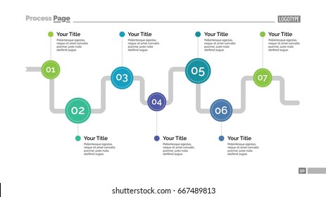 Seven Steps Diagram Slide Template