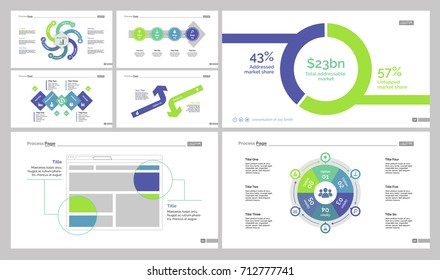 Seven Strategy Slide Templates Set