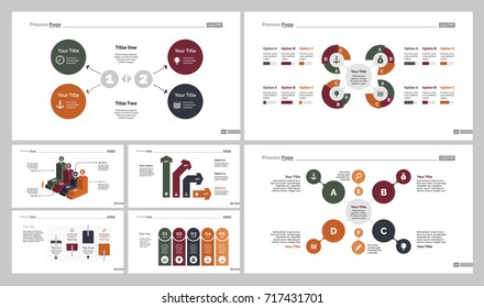 Seven Strategy Slide Templates Set