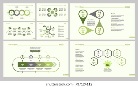 Seven Strategy Slide Templates Set