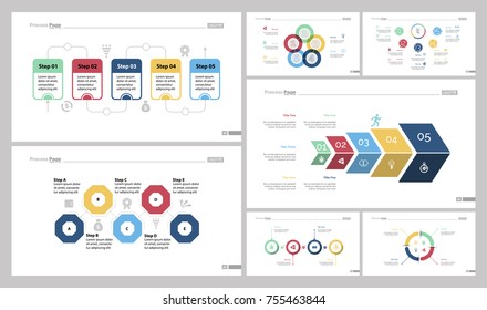 Seven Strategy Slide Templates Set