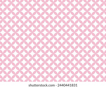 Seven Treasures Pattern Illustration Pink Edition