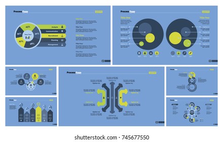Seven Workflow Slide Templates Set
