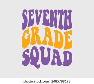  Seventh, Eighth, Ninth, Tenth, Eleventh, Twelfth, Thirteen, Fourteen, Fifteen,  Grade Squad, Teacher Gift ,First Day Of School ,Kids Back To School T shirt, Gaming School T shirt