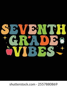 Seventh Grade Vibes, Back to School Supplies Vectors, School Outfit  Teacher Gifts, Educational Tools And Student Life, Back to School Bash and Decor, Kids Fashion  Trend, Back To School