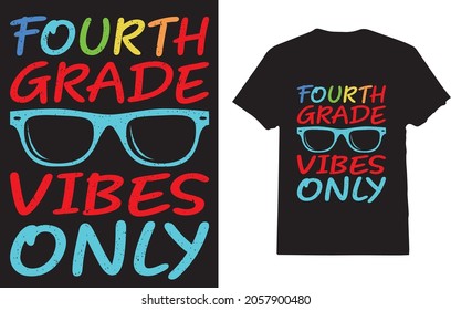 Seventh Grade Vibes Only Funny Seventh Grader School T-Shirt