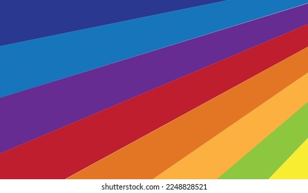 Seventies stripes sunrays vector background design