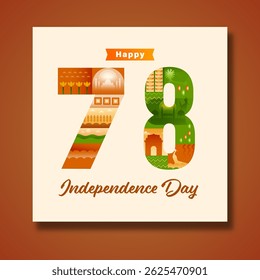 78 (Setenta e Oito) Anos do Dia da Independência com a Exibição da Cultura e do Patrimônio Indiano ao Longo da História.