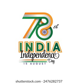 setenta y ocho años de celebración del día de la independencia india