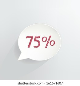 Seventy Five Percent Off