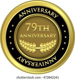 Seventy Ninth Anniversary Gold Medal