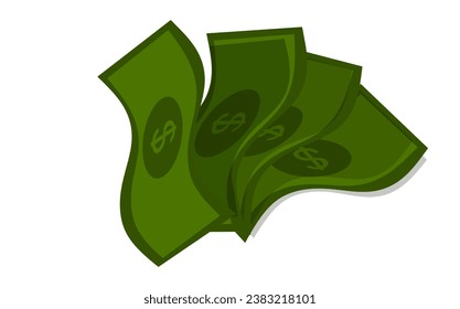varios billetes de fondo blanco