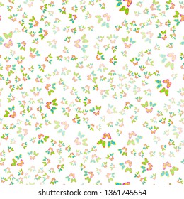 Several beautiful multicolored butterflies on the background. Seamless Wallpaper pattern. 
