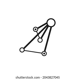 several circles connected by lines