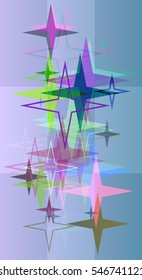 several freedom above cosmos, picture among abstract cover