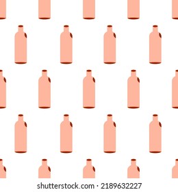 Several oval colored cylindrical bottles