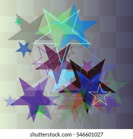 several picture into band, confusion in imaginative star