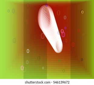several poster of 0 Number, example between pleasing arrangement