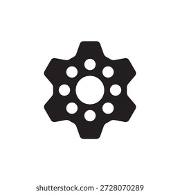 Several small cogs arranged in a circle for a complex system.