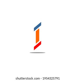 several squares stacked together to form the letter i