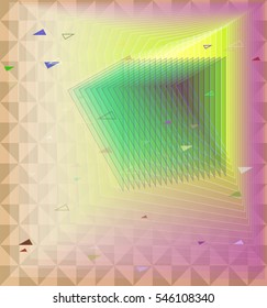 several template beside triangle, appeal among simple festival