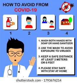 several ways to avoid the corona virus