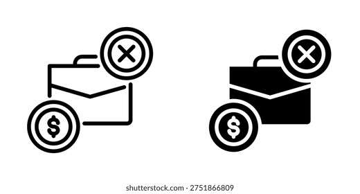 Severance employee icon, element icon for design branding, print, and digital media