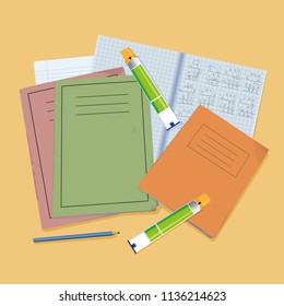 Severe allergy at school: Adrenaline / Epinephrine auto injectors used in treatment of severe allergic reactions with school books