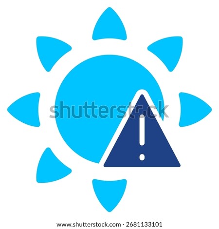 Severe Weather Simple Vector Icon Collection