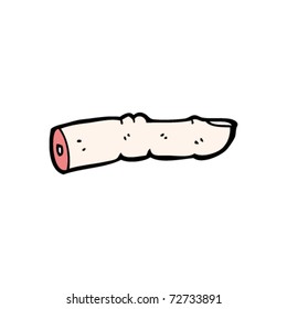 Severed Finger Cartoon