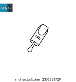 Starkes Fingerkontursymbol Vektorgrafik