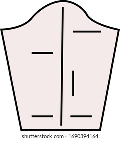 Sew icon simple Illustration Clip Art vector
