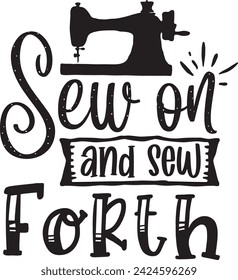  Sew on and Sew Forth