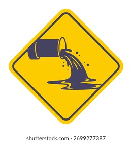 Sewage icon. simple vector icon. Vector illustration