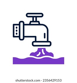 sewage icon for your website, mobile, presentation, and logo design.