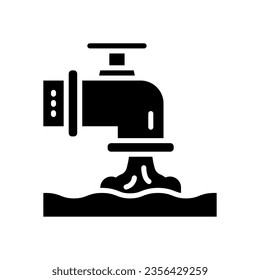 Abwassersymbol für Ihre Website, Ihr Handy, Ihre Präsentation und Ihr Logo-Design.