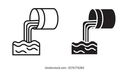 Sewage icons pack for ui designs