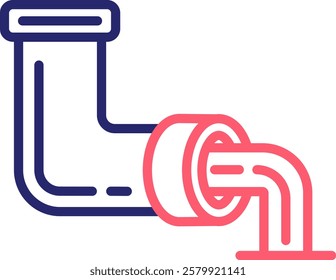 Sewer Icon Color Vector Illustration