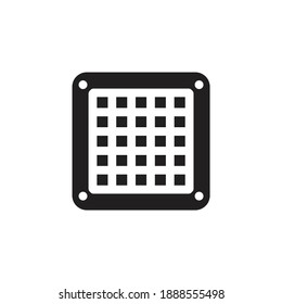 Diseño de iconos de la barra de herramientas. ilustración vectorial