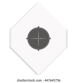 Sewer manhole icon.
