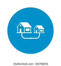 Sewerage icon. 