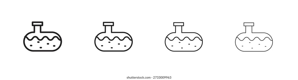Plantilla de diseño de icono de tanque de alcantarillado para Web y elemento de interfaz de usuario móvil