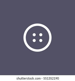 sewing button icon