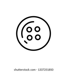 sewing button icon template